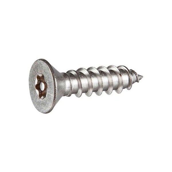 Tamper-Pruf Screws Sheet Metal Screw, 18-8 Stainless Steel Flat Head Torx Drive 4.10A114FS - main